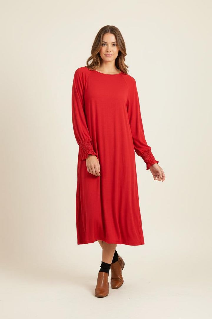 Robe Rouge - Taille S/36 de la marque Maje | PARAD62193 - Vendu par Paradigme - Image 1