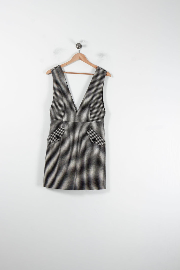 Robe Courte Noire et Blanche - Taille M/38 de la marque Tara Jarmon | PARAD62195 - Vendu par Paradigme - Image 4