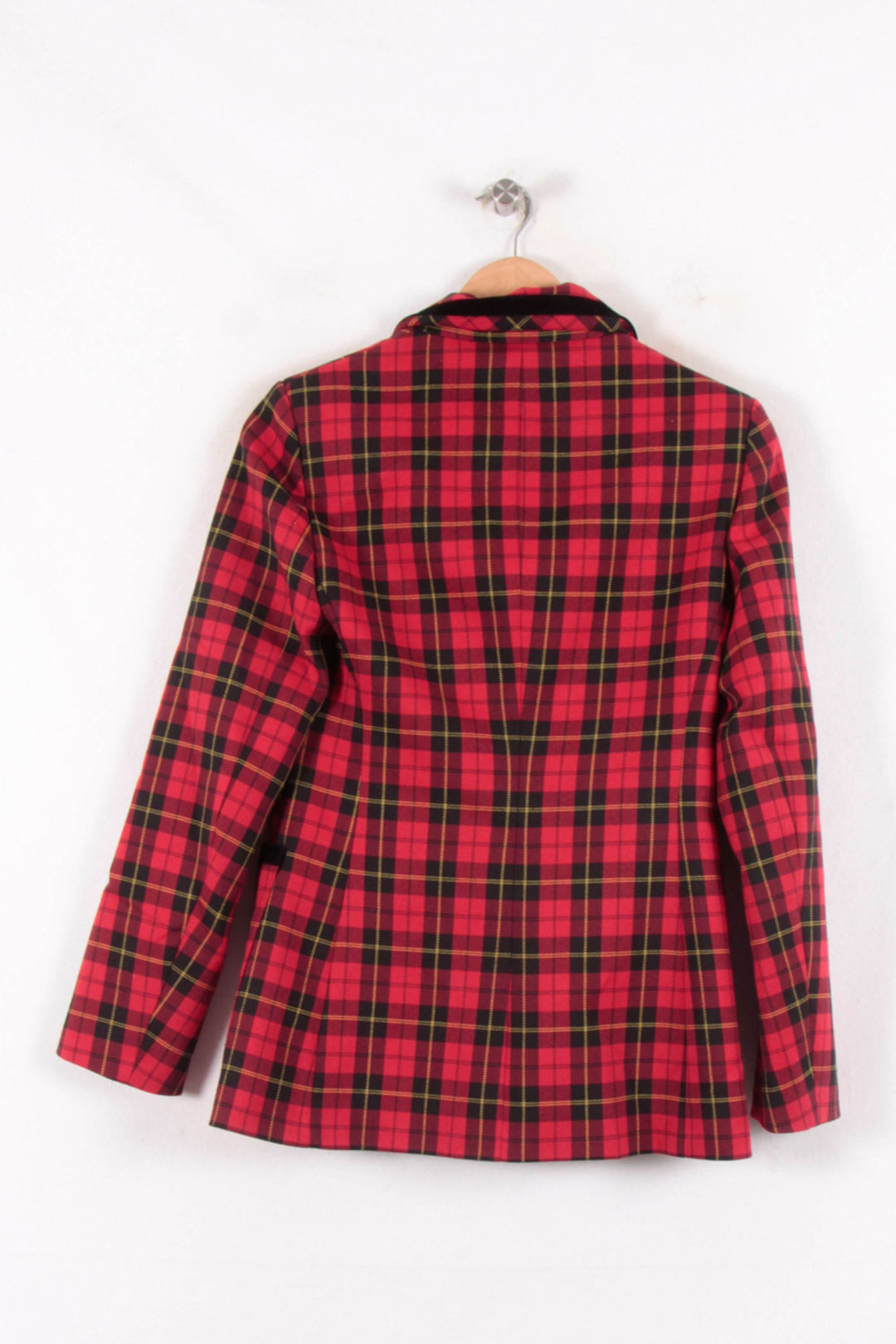 Veste Tailleur Rouge et Noire - Taille S/36 de la marque Maje | PARAD62202 - Vendu par Paradigme - Image 4