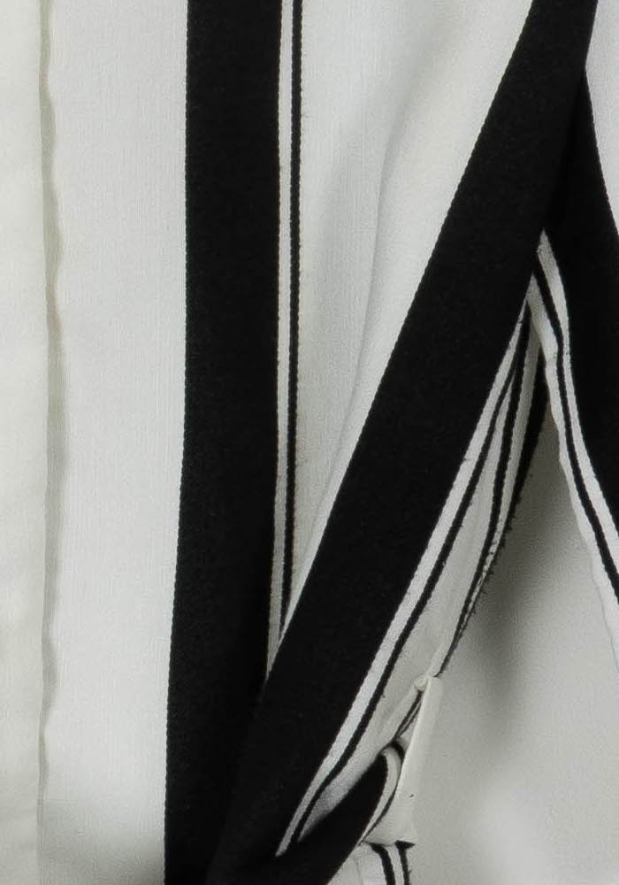 Robe Chemise Blanche et Noire - Taille S/36 de la marque Maje | PARAD62206 - Vendu par Paradigme - Image 3