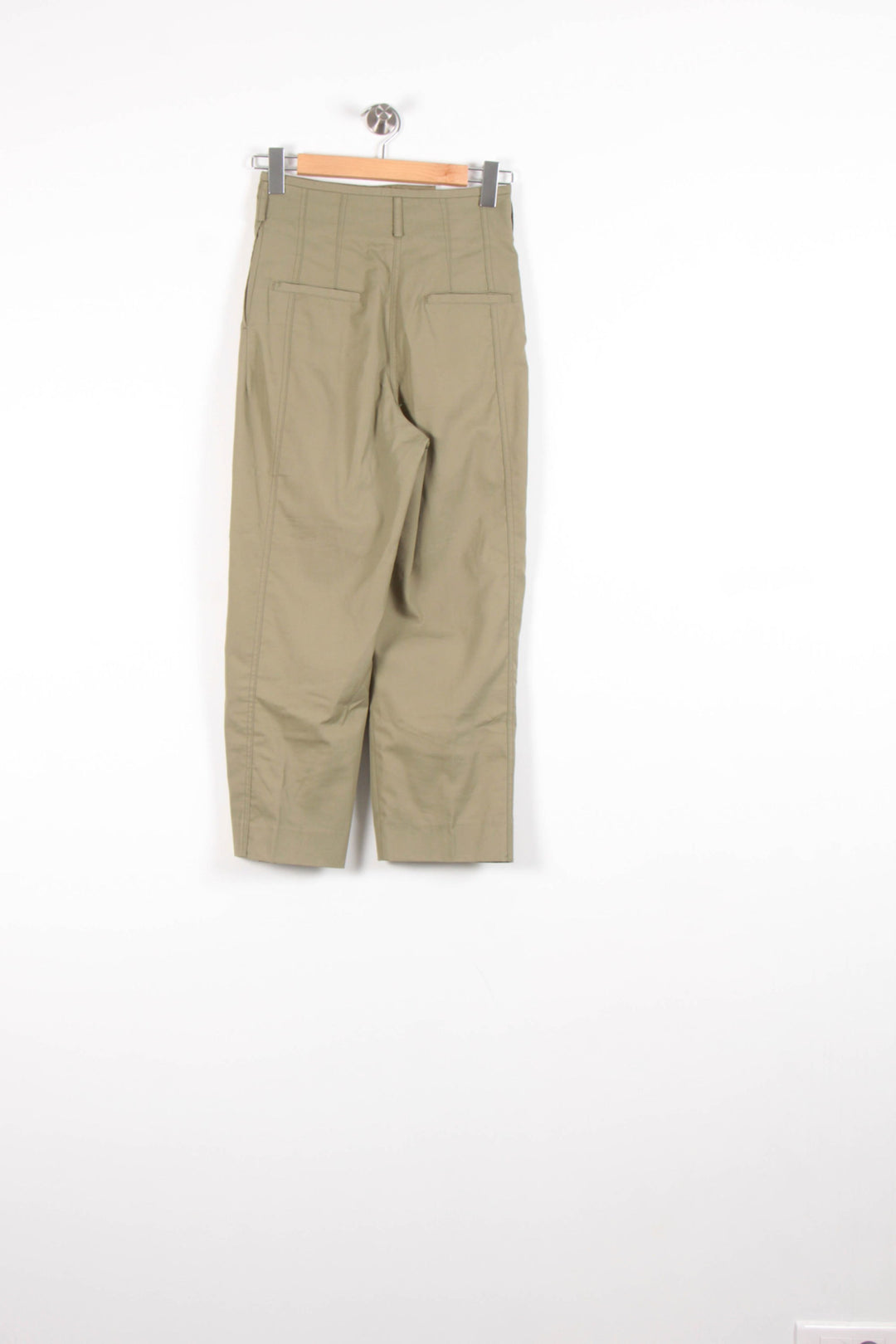 Pantalon Vert - Taille S/36 de la marque Sandro | PARAD62215 - Vendu par Paradigme - Image 4