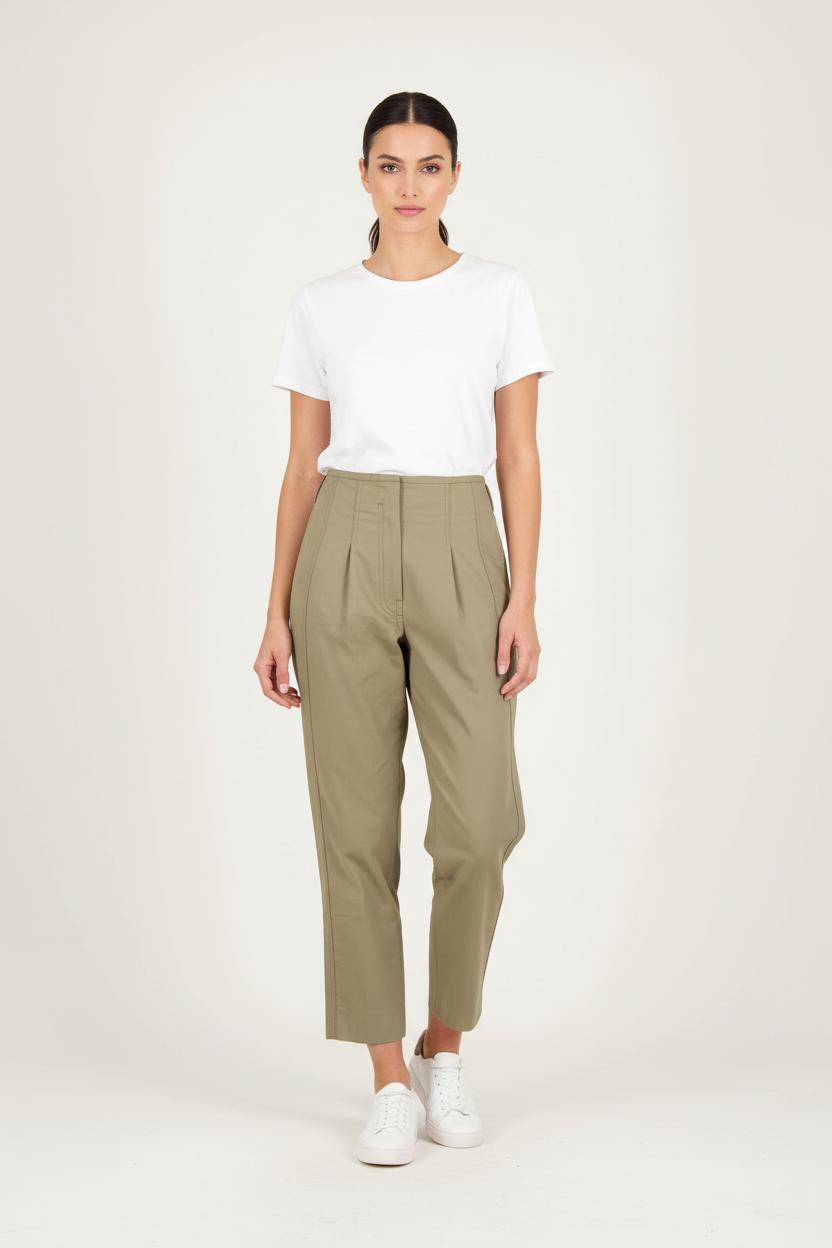Pantalon Vert - Taille S/36 de la marque Sandro | PARAD62215 - Vendu par Paradigme - Image 1