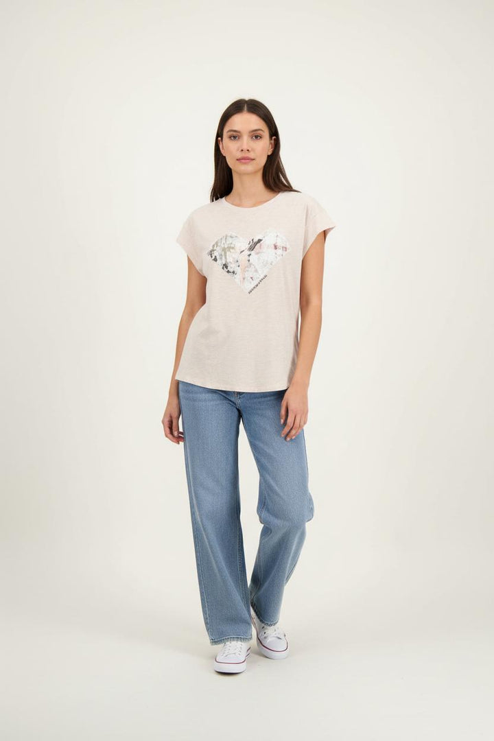 Tee-shirt Rose - Taille M/38 de la marque ba&sh | PARAD62220 - Vendu par Paradigme - Image 1