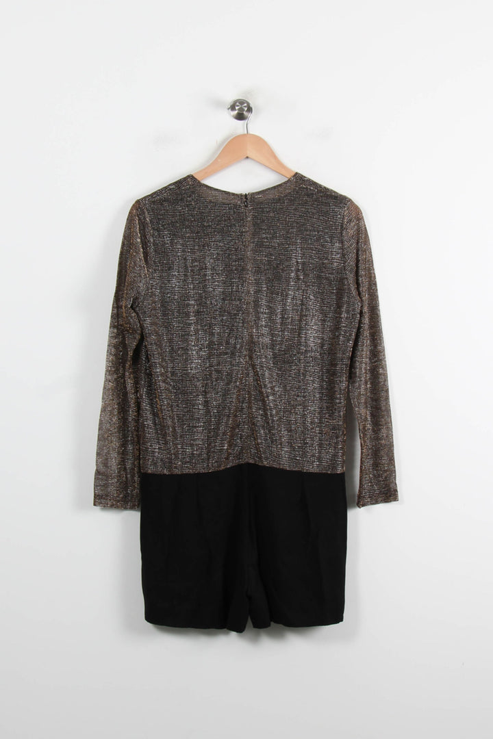 Combishort Noir et Doré - Taille L/40 de la marque IKKS | PARAD62225 - Vendu par Paradigme - Image 4