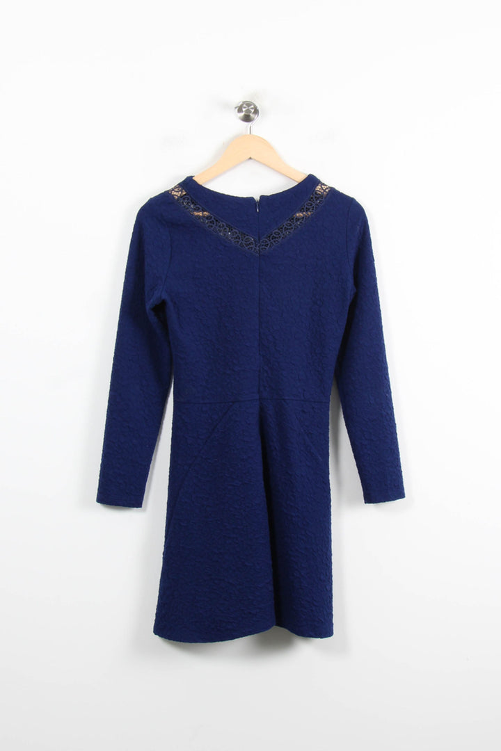 Robe Courte Bleue - Taille L/40 de la marque The Kooples | PARAD62228 - Vendu par Paradigme - Image 4