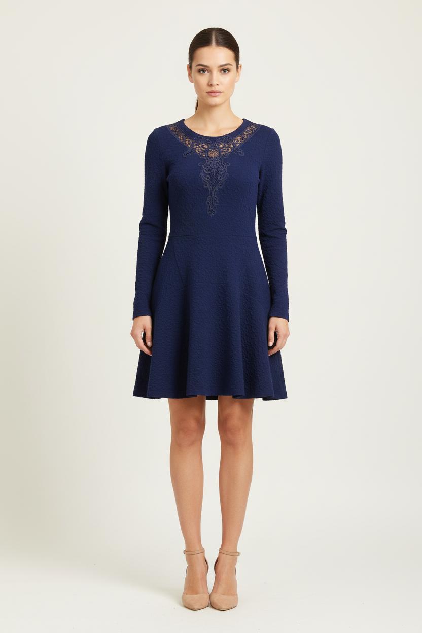 Robe Courte Bleue - Taille L/40 de la marque The Kooples | PARAD62228 - Vendu par Paradigme - Image 1