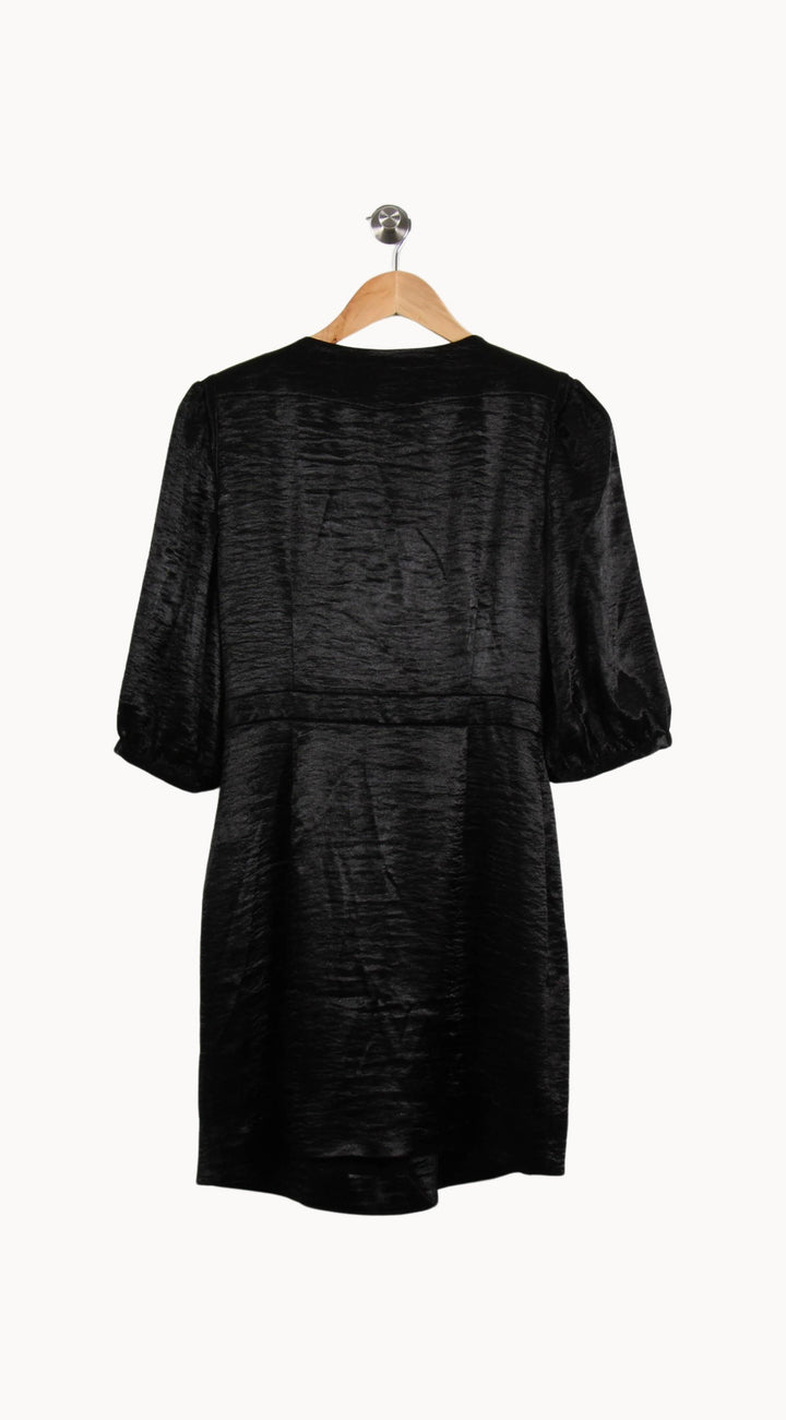 Robe Portefeuille Noire - Taille S/36 de la marque ba&sh | PARAD62234 - Vendu par Paradigme - Image 4