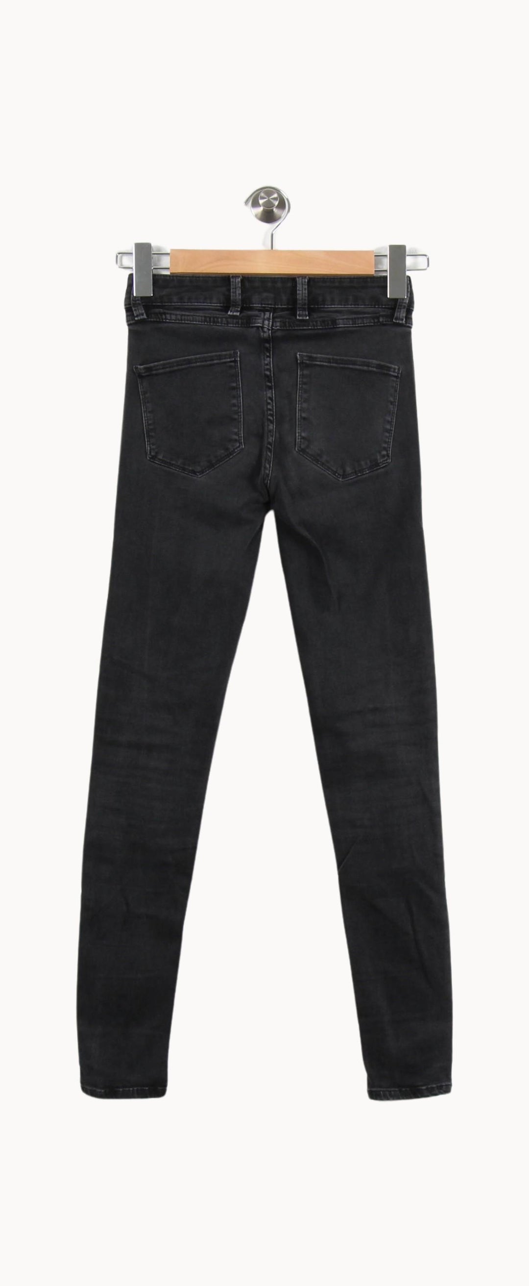 Jean Skinny Noir - Taille XS/34 de la marque Sandro | PARAD62248 - Vendu par Paradigme - Image 4