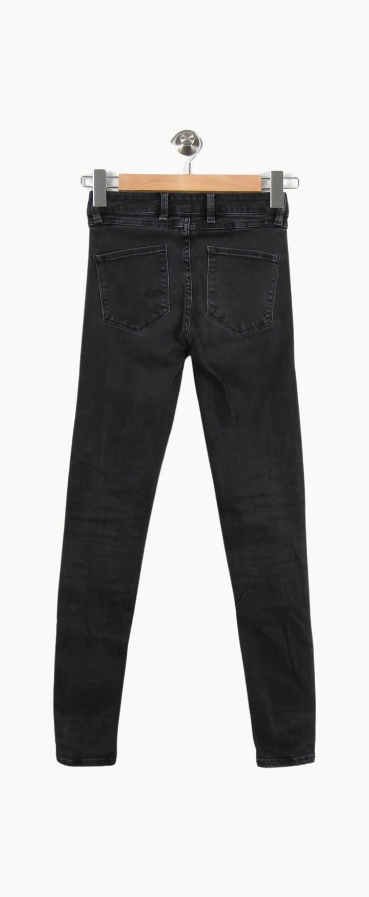 Jean Skinny Noir - Taille XS/34 de la marque Sandro | PARAD62248 - Vendu par Paradigme - Image 4