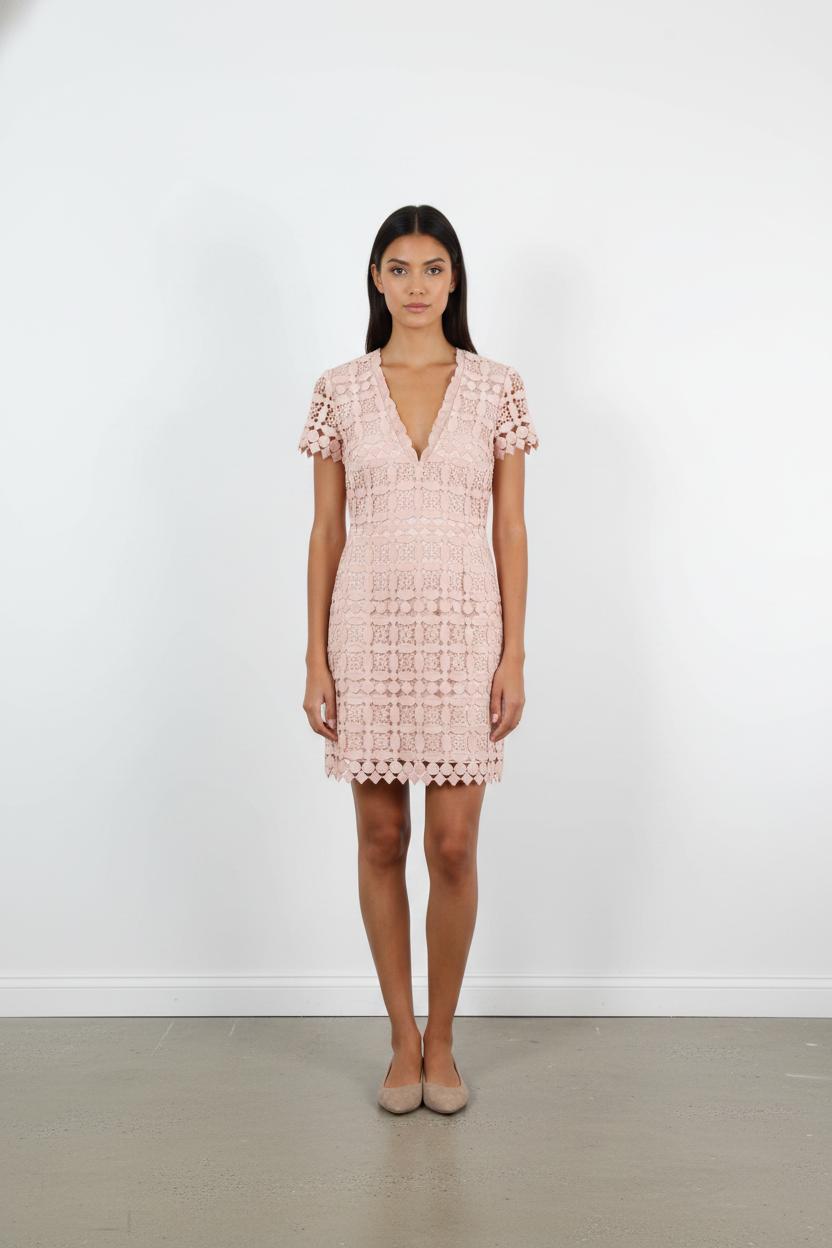 Robe Courte Rose - Taille S/36