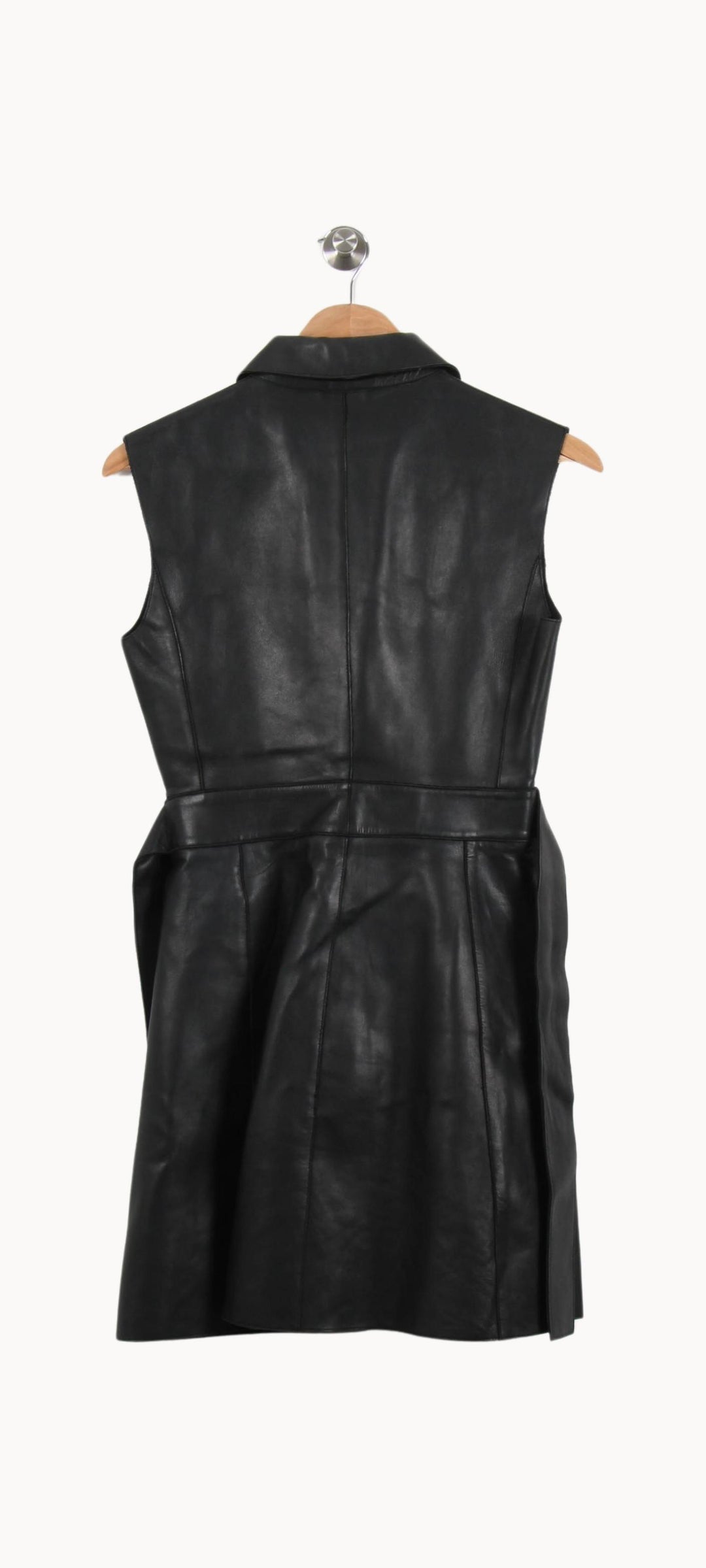 Robe Chemise Noire - Taille S/36 de la marque Maje | PARAD62257 - Vendu par Paradigme - Image 4