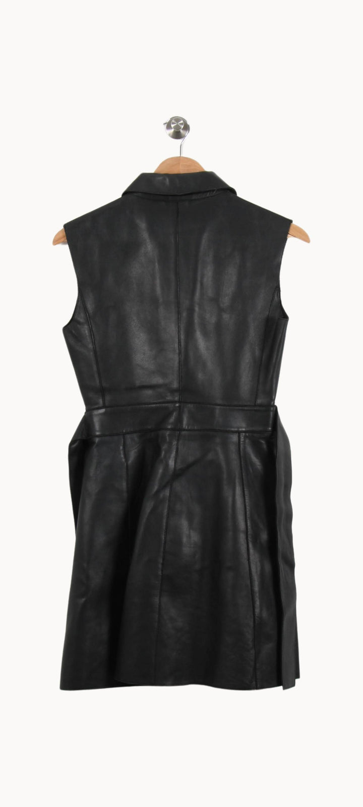 Robe Chemise Noire - Taille S/36 de la marque Maje | PARAD62257 - Vendu par Paradigme - Image 4