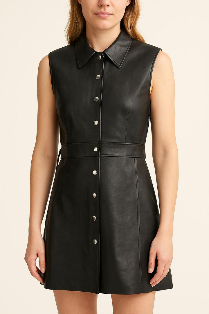 Robe Chemise Noire - Taille S/36 de la marque Maje | PARAD62257 - Vendu par Paradigme - Image 1