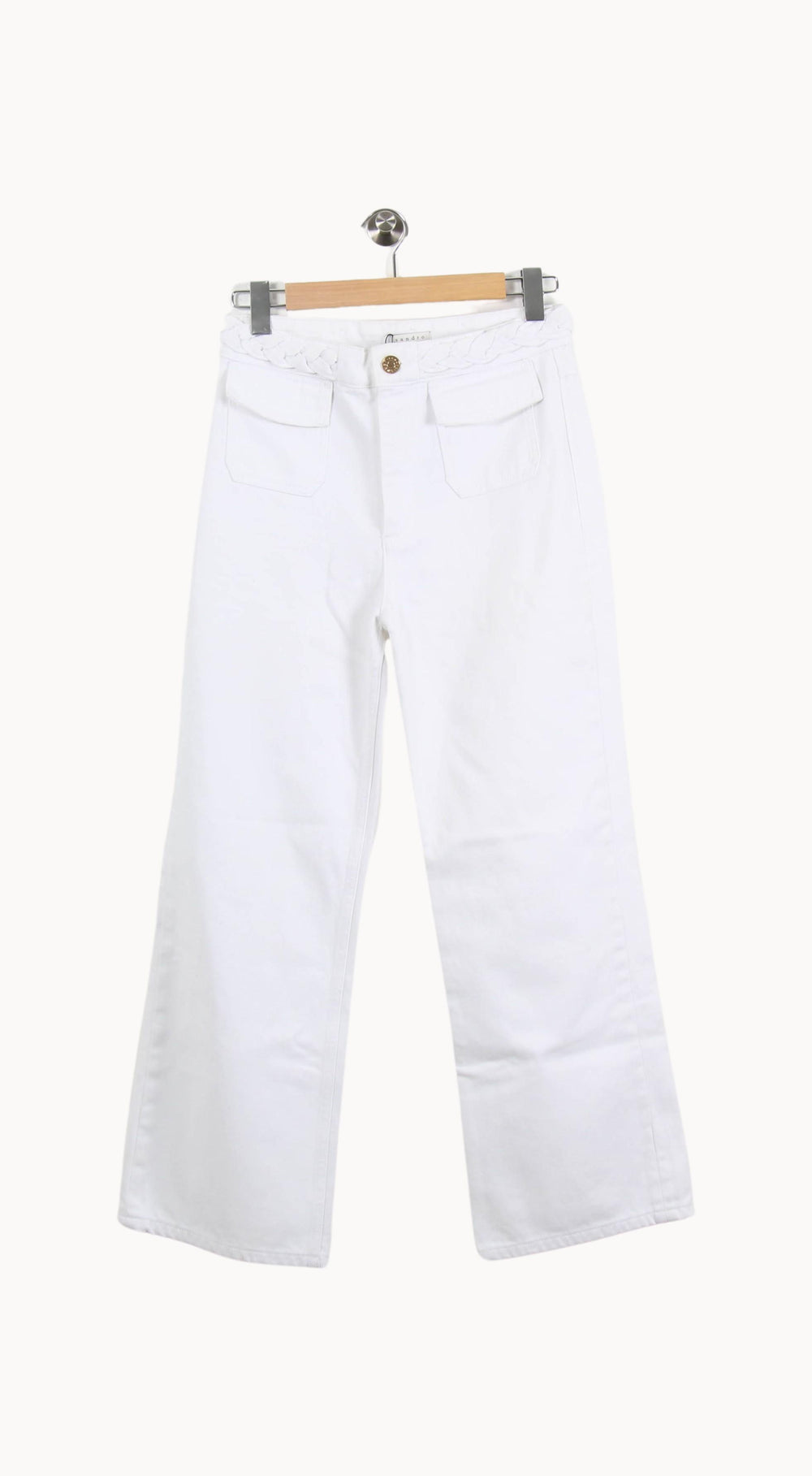 Jean Blanc - Taille L/40 de la marque Sandro | PARAD62259 - Vendu par Paradigme - Image 2