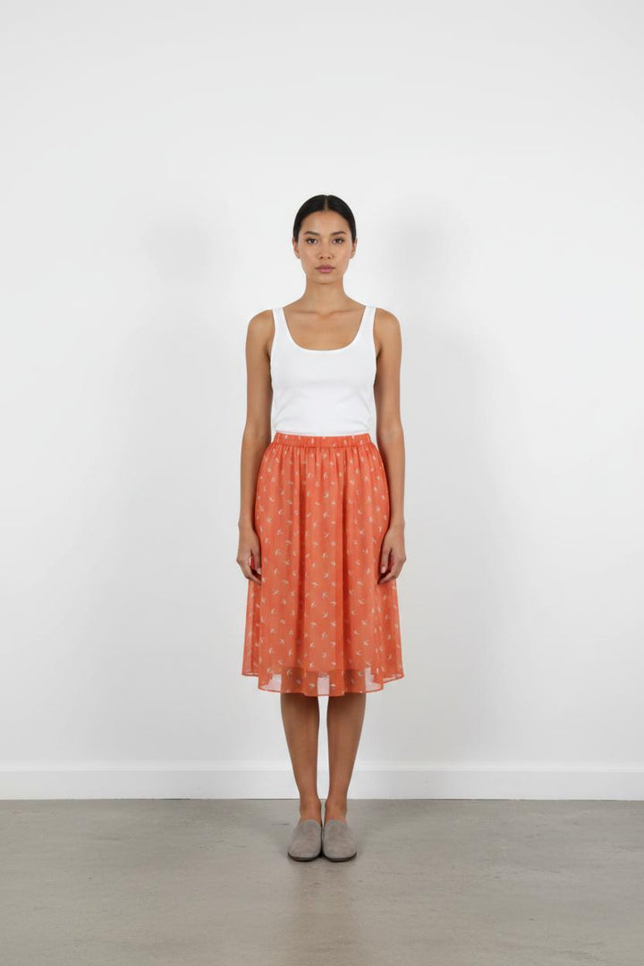 Jupe Orange - Taille L/40