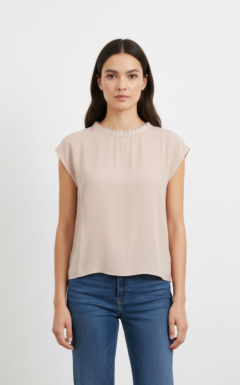 Blouse Beige - Taille L/40