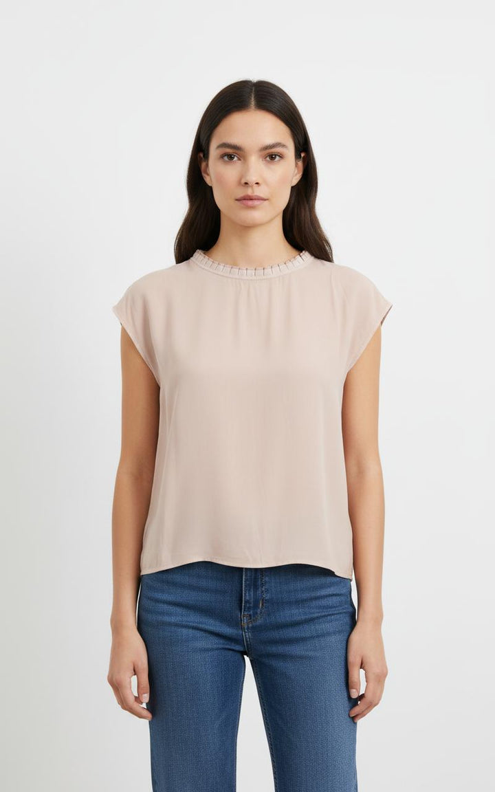 Blouse Beige - Taille L/40