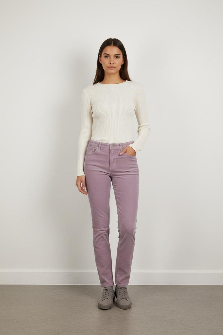 Pantalon Velours Rose - Taille XS/34