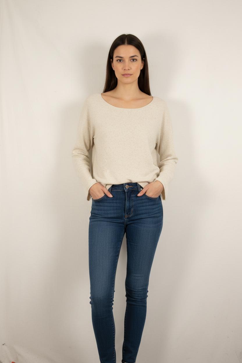 Pull Beige - Taille M/38