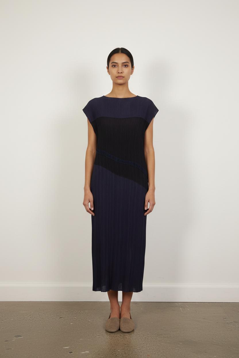 Robe Longue Bleue - Taille T.U.