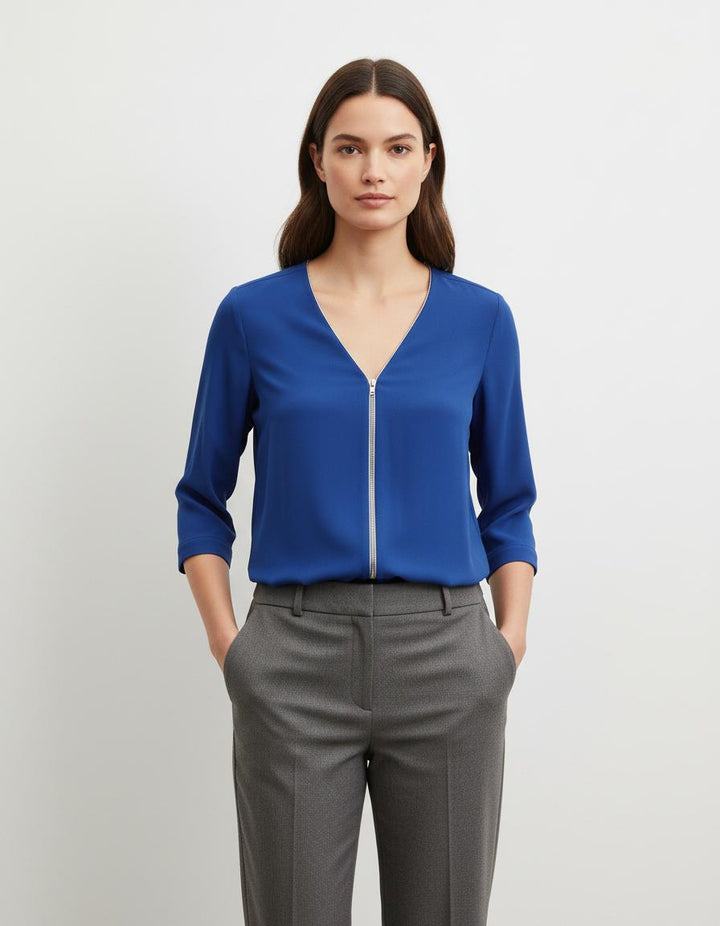 Blouse Bleue - Taille L/40