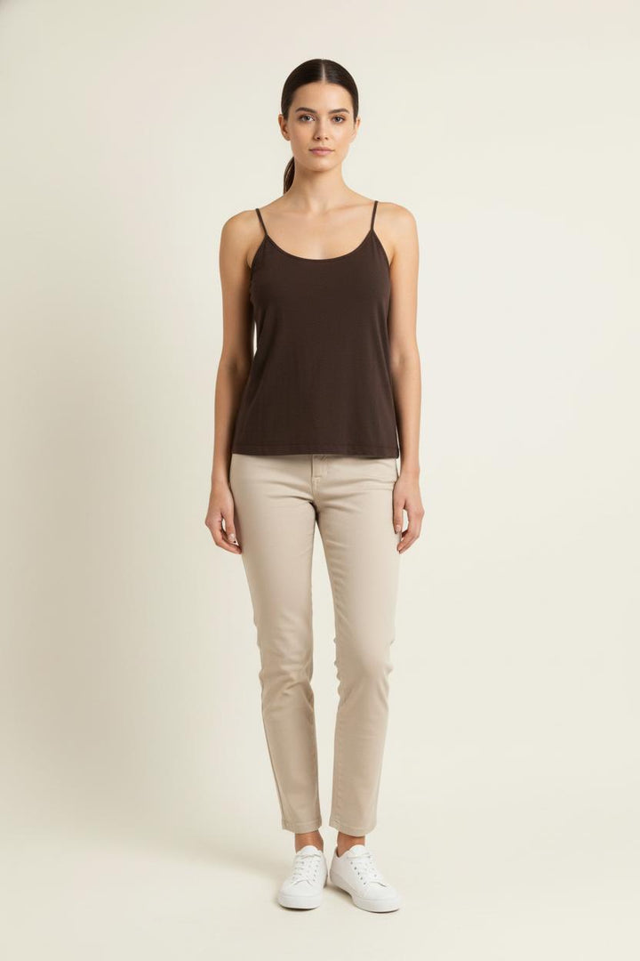 Débardeur Marron - Taille T.U. de la marque IKKS | PARAD62377 - Vendu par Paradigme - Image 1