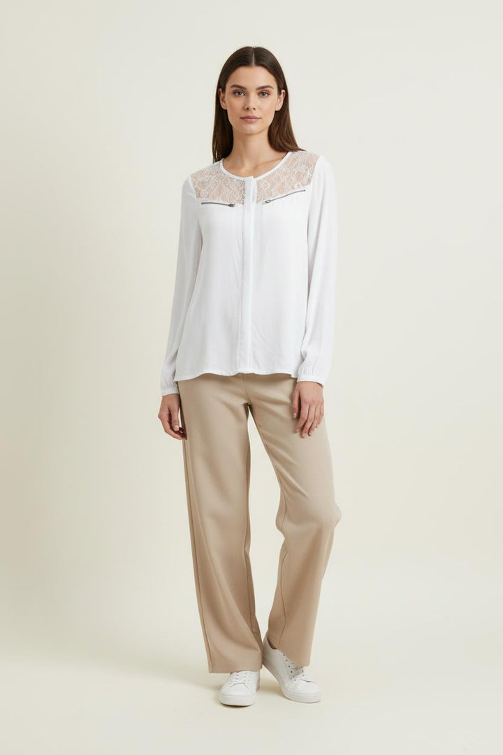 Blouse Blanche - Taille T.U. de la marque Suncoo | PARAD62382 - Vendu par Paradigme - Image 1