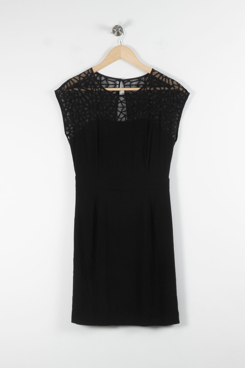 Robe Courte Noire - Taille M/38 de la marque Sandro | PARAD62384 - Vendu par Paradigme - Image 2