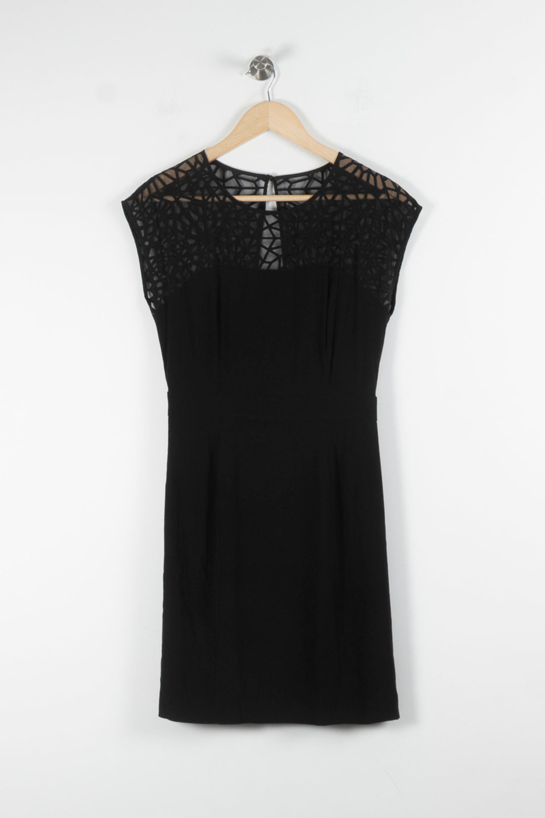 Robe Courte Noire - Taille M/38 de la marque Sandro | PARAD62384 - Vendu par Paradigme - Image 2