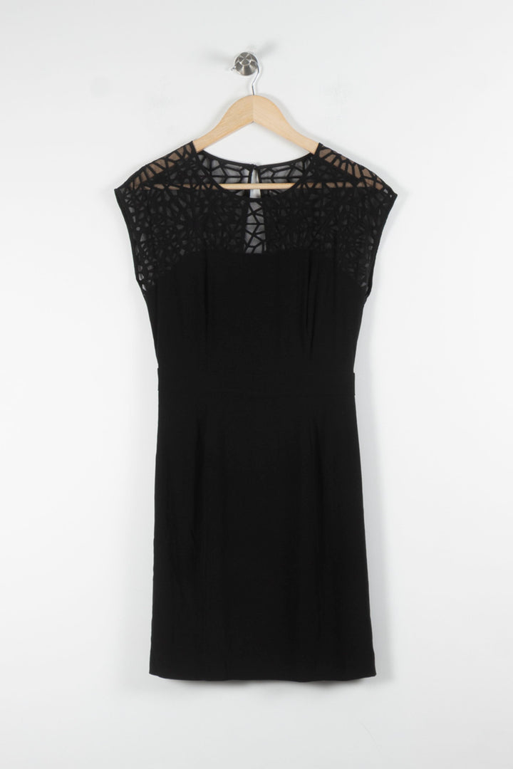 Robe Courte Noire - Taille M/38 de la marque Sandro | PARAD62384 - Vendu par Paradigme - Image 2