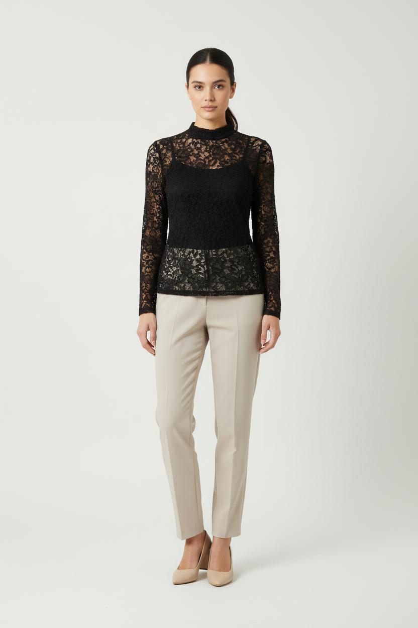 Blouse Noire - Taille T.U. de la marque Sandro | PARAD62385 - Vendu par Paradigme - Image 1