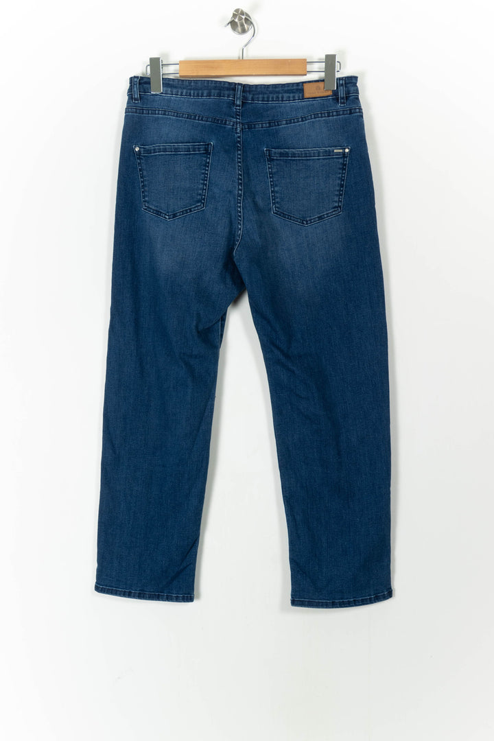 Jean Bleu - Taille XL/42 de la marque IKKS | PARAD62388 - Vendu par Paradigme - Image 4