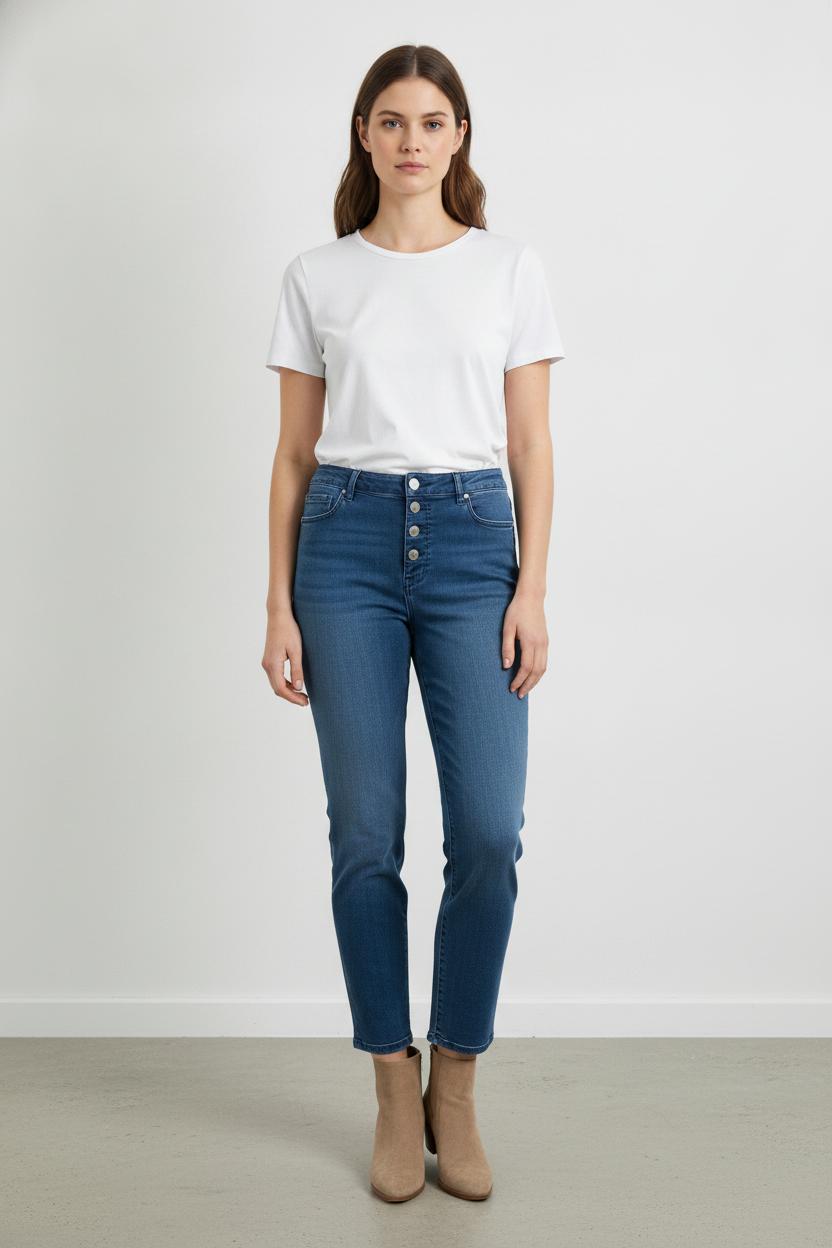 Jean Bleu - Taille XL/42 de la marque IKKS | PARAD62388 - Vendu par Paradigme - Image 1