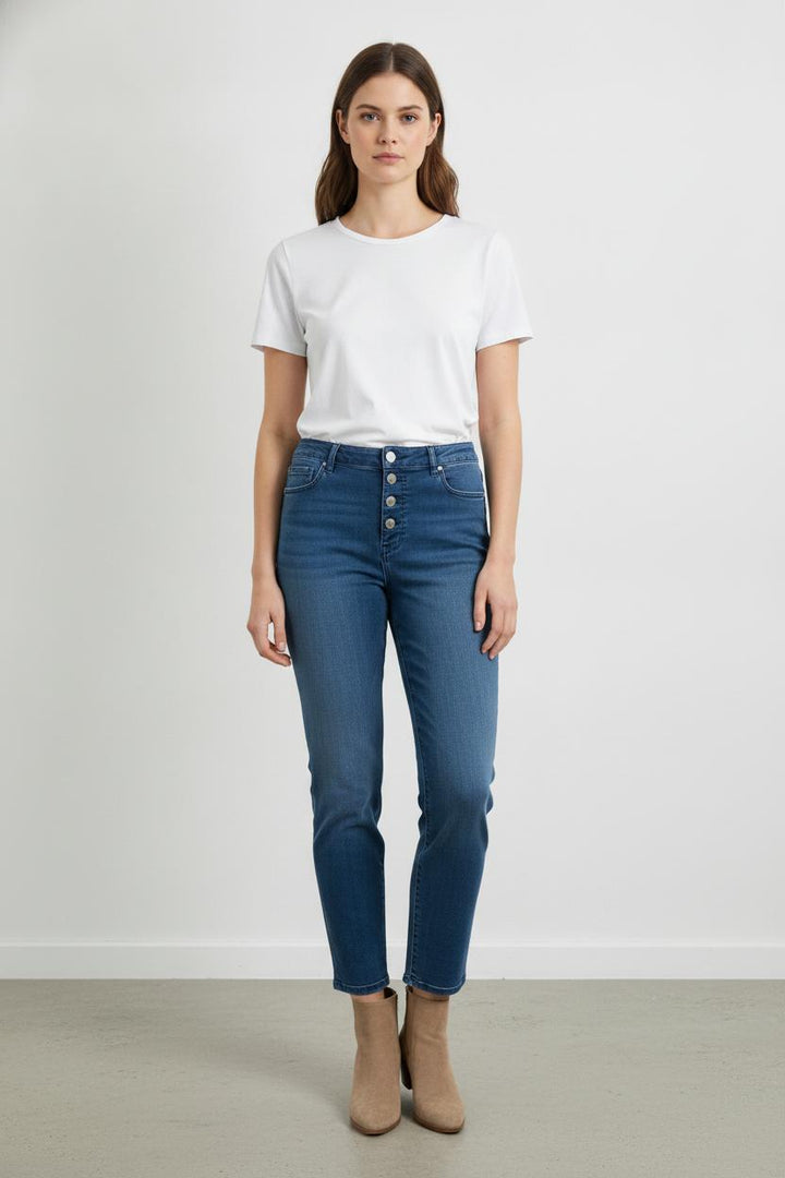 Jean Bleu - Taille XL/42 de la marque IKKS | PARAD62388 - Vendu par Paradigme - Image 1
