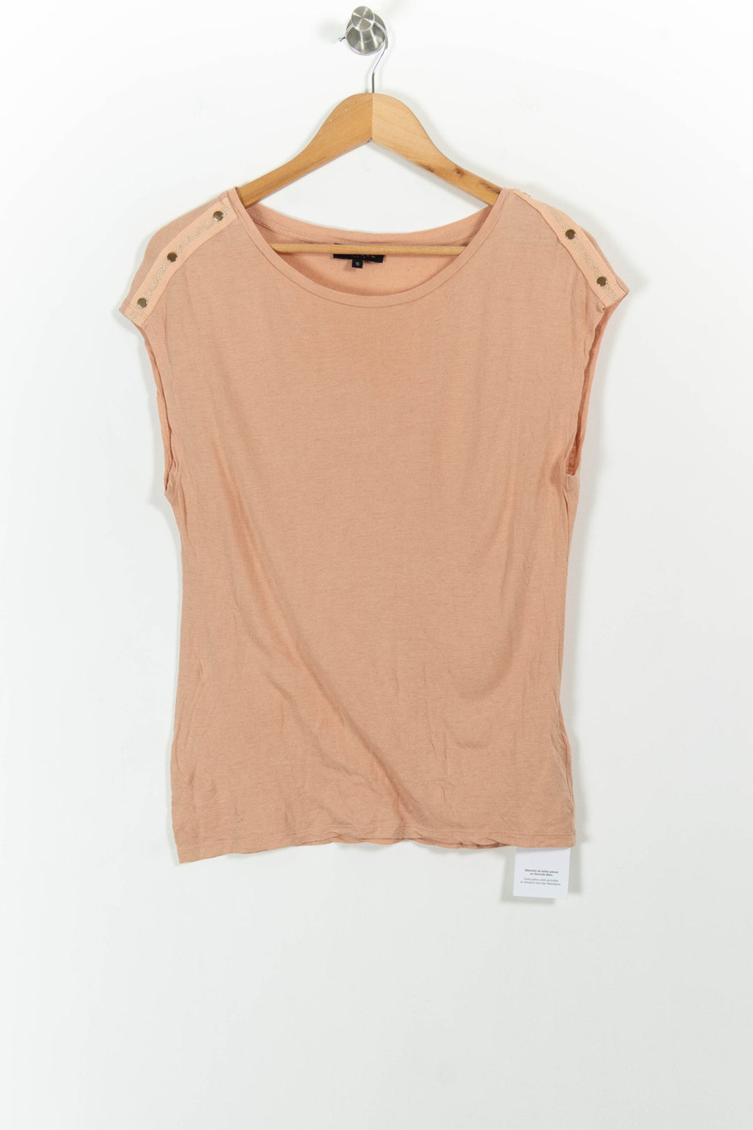 Tee-shirt Rose - Taille S/36 de la marque Caroll | PARAD62391 - Vendu par Paradigme - Image 2
