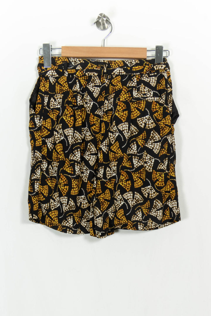 Short Noir et Jaune - Taille S/36 de la marque Caroll | PARAD62394 - Vendu par Paradigme - Image 4