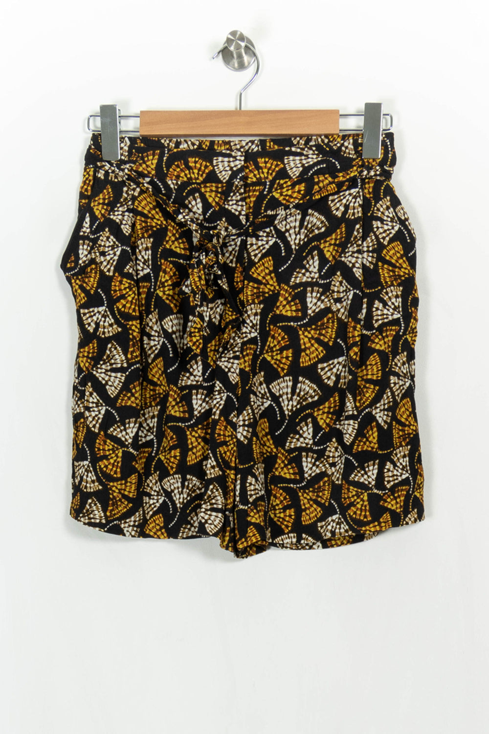 Short Noir et Jaune - Taille S/36 de la marque Caroll | PARAD62394 - Vendu par Paradigme - Image 2