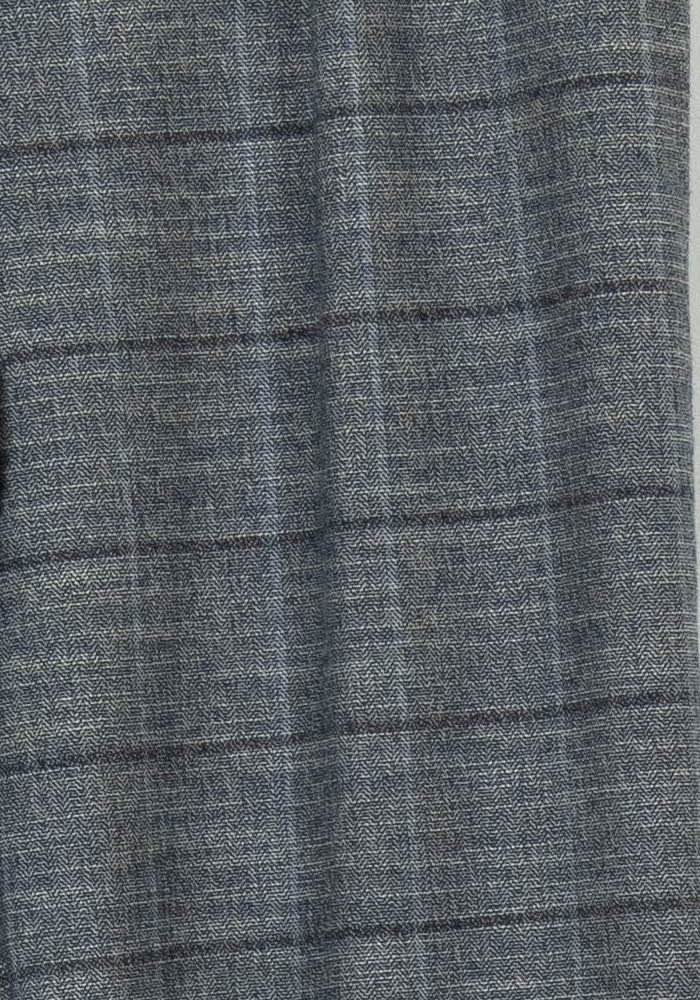 Pantalon À Carreaux Bleu - Taille S/36 de la marque IKKS | PARAD62399 - Vendu par Paradigme - Image 3