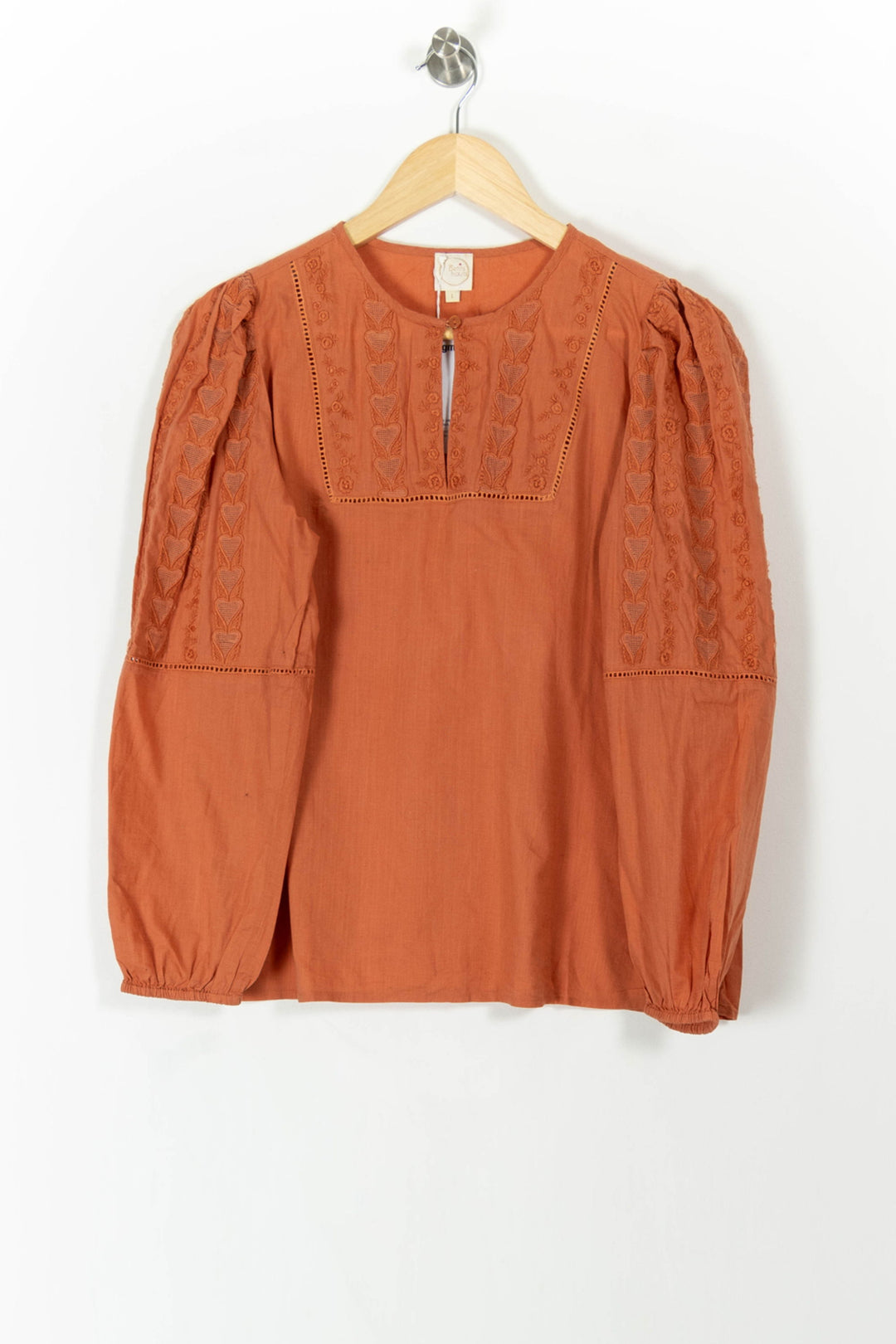 Blouse Orange - Taille S/36 de la marque Des petits hauts | PARAD62401 - Vendu par Paradigme - Image 2