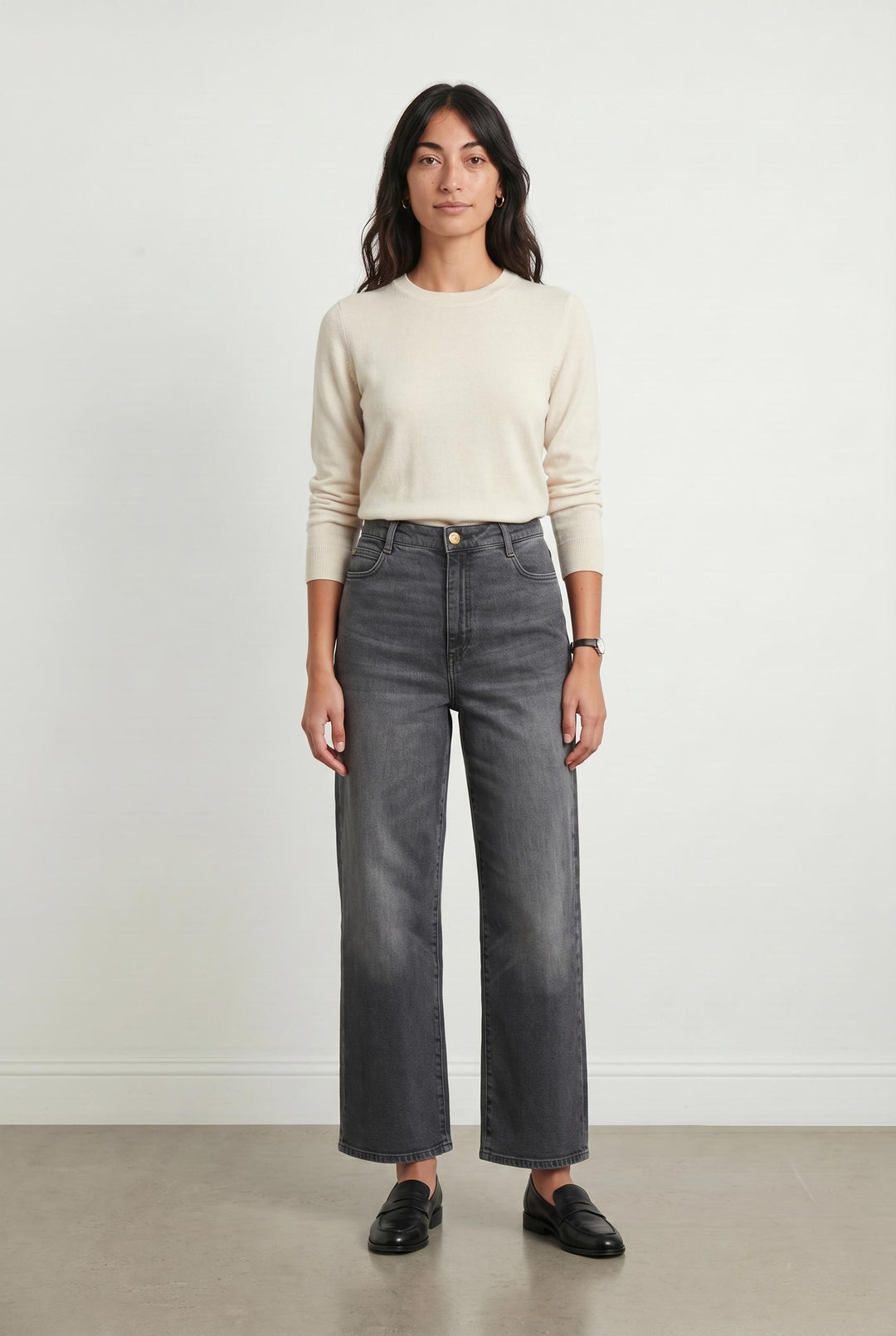 Jean Gris - Taille S/36 de la marque Sessùn | PARAD62419 - Vendu par Paradigme - Image 1