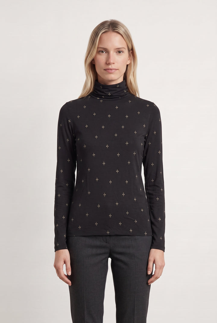 Sous-pull Noir - Taille XS/34 de la marque Sessùn | PARAD62420 - Vendu par Paradigme - Image 1