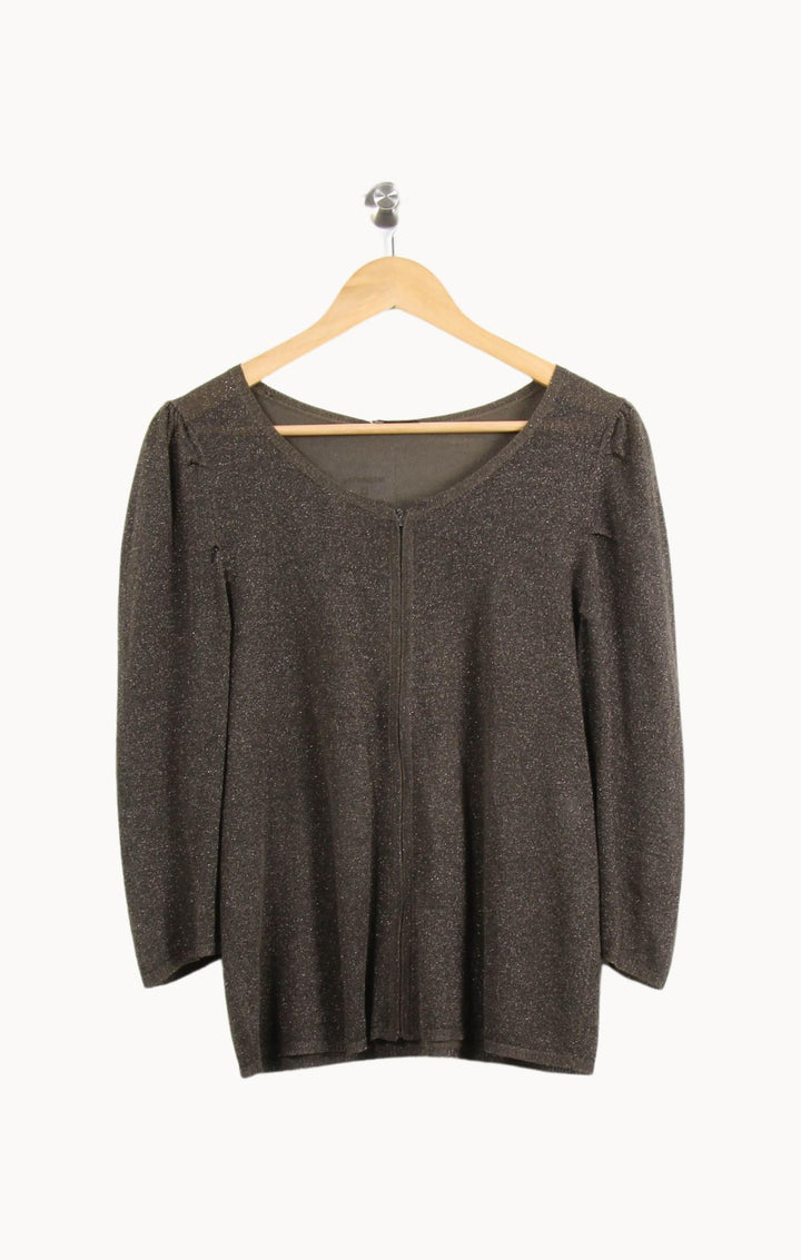 Cardigan Vert - Taille T.U. de la marque ZAPA | PARAD62422 - Vendu par Paradigme - Image 2