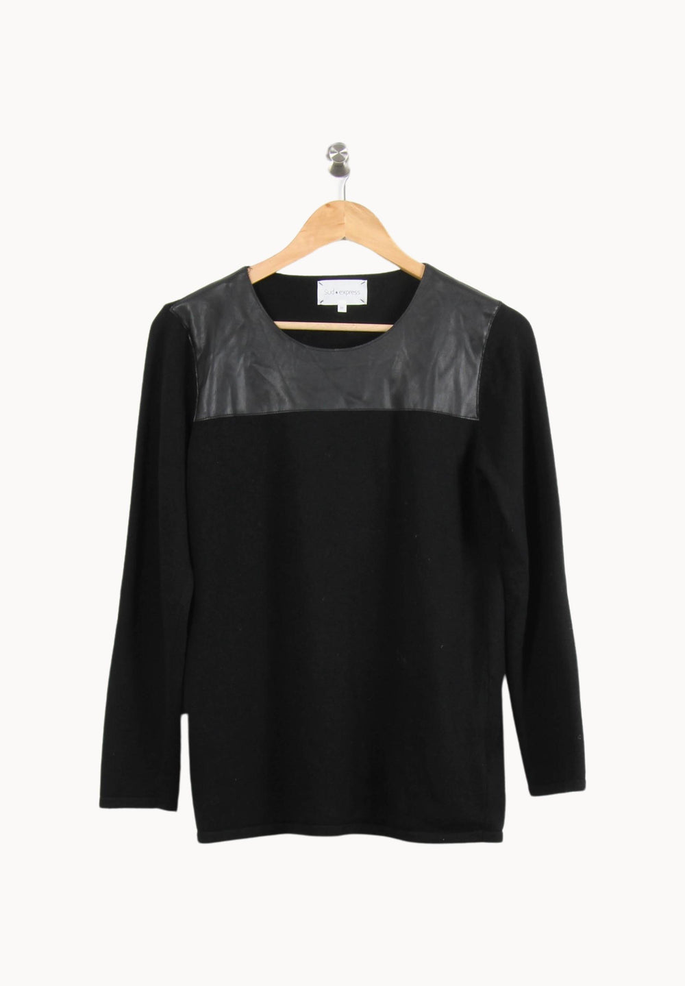 Pull Noir - Taille M/38 de la marque Sud express | PARAD62426 - Vendu par Paradigme - Image 2