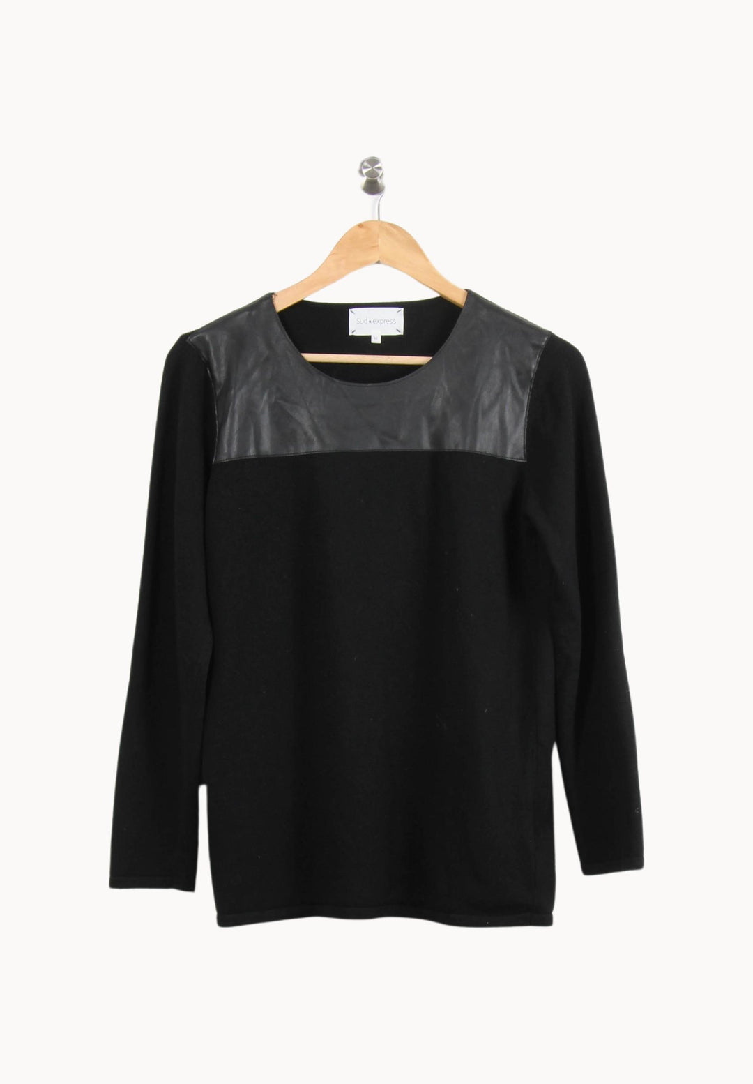 Pull Noir - Taille M/38 de la marque Sud express | PARAD62426 - Vendu par Paradigme - Image 2