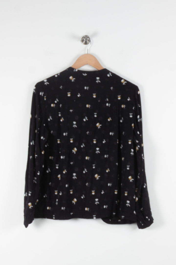 Blouse Noire et Blanche - Taille M/38 de la marque Comptoir des Cotonniers | PARAD62430 - Vendu par Paradigme - Image 4