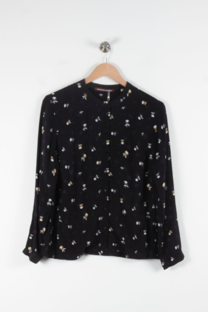 Blouse Noire et Blanche - Taille M/38 de la marque Comptoir des Cotonniers | PARAD62430 - Vendu par Paradigme - Image 2