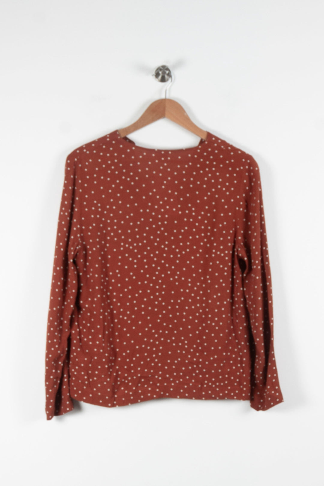 Blouse Marron à Pois Blancs - Taille T.U. de la marque Des petits hauts | PARAD62431 - Vendu par Paradigme - Image 4