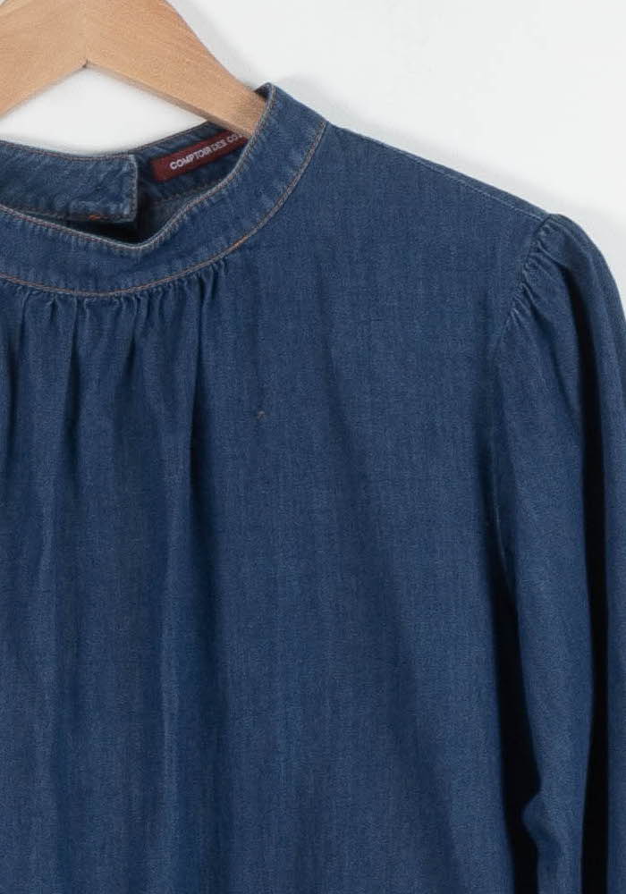 Blouse Bleue - Taille S/36 de la marque Comptoir des Cotonniers | PARAD62433 - Vendu par Paradigme - Image 3