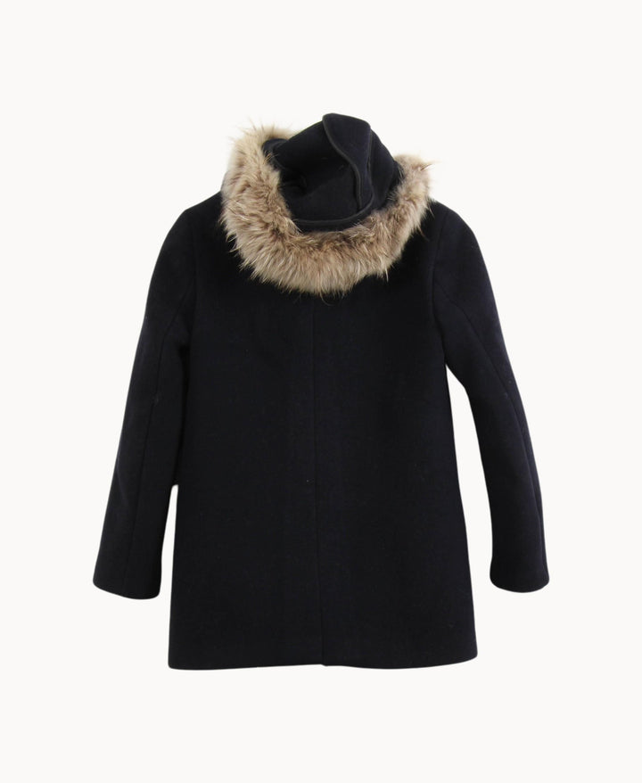 Manteau Bleu - Taille S/36 de la marque Sandro | PARAD62436 - Vendu par Paradigme - Image 4
