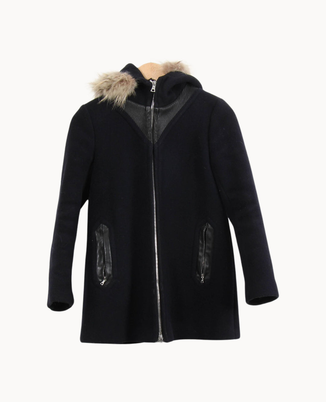 Manteau Bleu - Taille S/36 de la marque Sandro | PARAD62436 - Vendu par Paradigme - Image 2